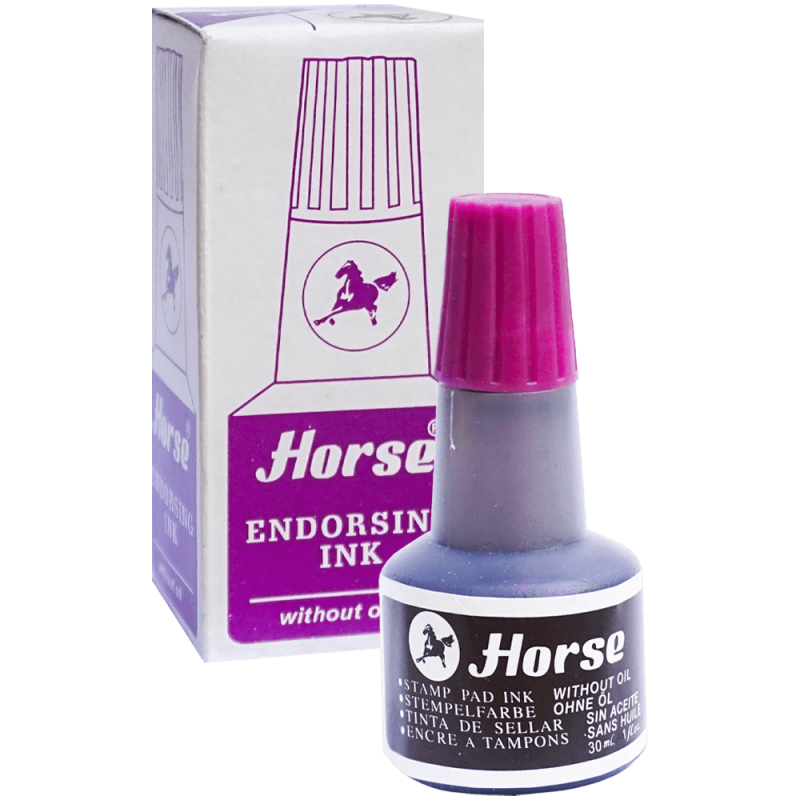 Tuș pentru ștampilă Horse, 30 ml, mov